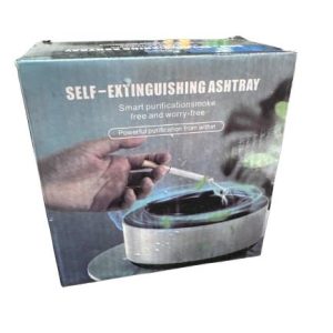 scrumiera electrica inteligenta cu aspiratie