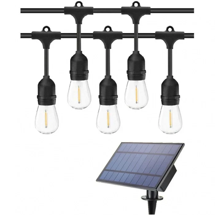ghirlanda solara 10m lumina calda ghirlanda solara 10m lumina calda